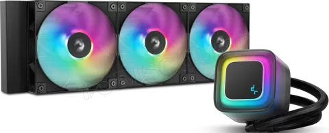 Photo de Kit Watercooling AIO DeepCool LE V2 RGB - 360mm (Noir)