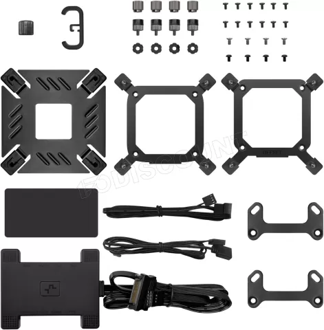 Photo de Kit Watercooling AIO DeepCool Spartacus - 360mm (Noir)