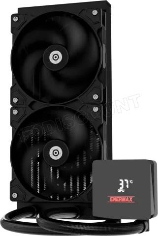 Photo de Kit Watercooling AIO Enermax LiqMax IV - 240mm (Noir)