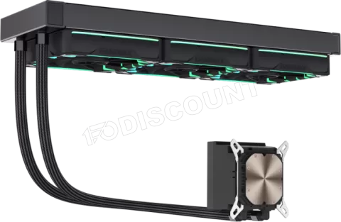 Photo de Kit Watercooling AIO Gamemax Hailstorm 360mm (Noir)