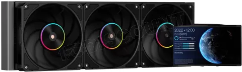 Photo de Kit Watercooling AIO Itek Thermora 50B ARGB - 360mm (Noir)