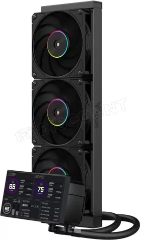 Photo de Kit Watercooling AIO Itek Thermora 50B ARGB - 360mm (Noir)