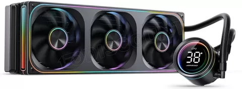 Photo de Kit Watercooling AIO Jonsbo TH-360 RGB - 360mm (Noir)