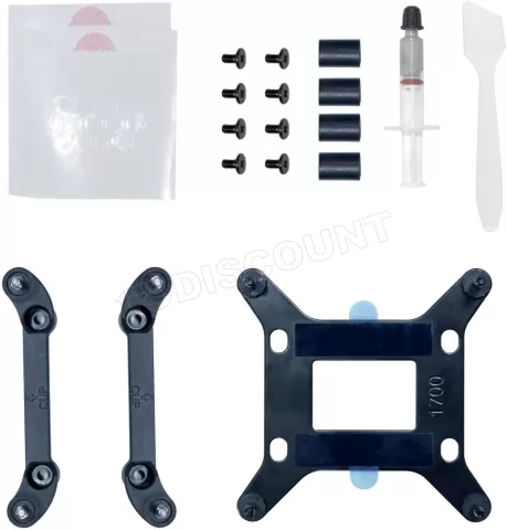 Photo de Kit Watercooling AIO Lian Li Galahad II Lite RGB - 240mm (Noir)
