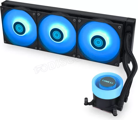 Photo de Kit Watercooling AIO Lian Li Galahad II Lite RGB - 360mm (Noir)
