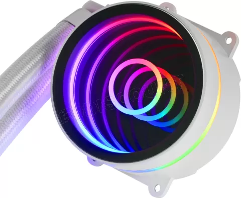 Photo de Kit Watercooling AIO Mars Gaming ML-One RGB - 360mm (Blanc)