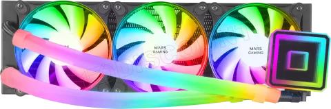 Photo de Kit Watercooling AIO Mars Gaming ML-Ultra RGB - 360mm (Noir)