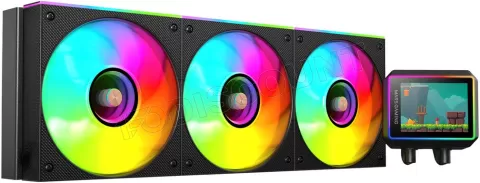 Photo de Kit Watercooling AIO Mars Gaming ML-Vision II RGB - 360mm (Noir)