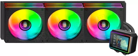 Photo de Kit Watercooling AIO Mars Gaming ML-Vision II RGB - 360mm (Noir)