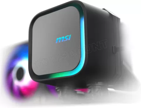 Photo de Kit Watercooling AIO MSI Mag CoreLiquid A13 RGB - 240mm (Noir)