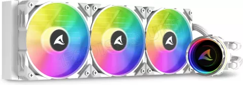 Photo de Kit Watercooling AIO Sharkoon S90 RGB - 360mm (Blanc)