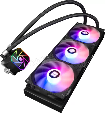 Photo de Kit Watercooling AIO Thermalright Aqua Elite V3 RGB - 360mm (Noir) Version SI