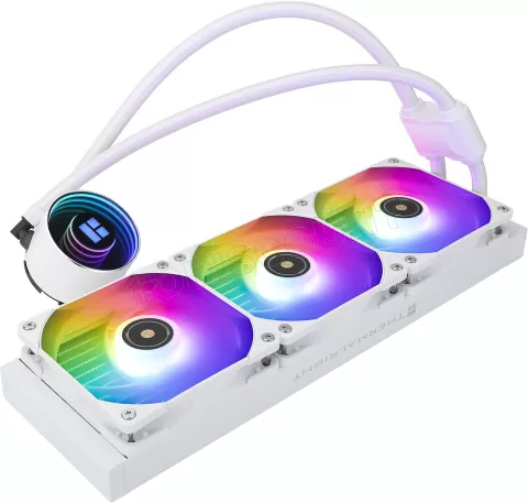 Photo de Kit Watercooling AIO Thermalright Frozen Notte V2 RGB - 360mm (Blanc)