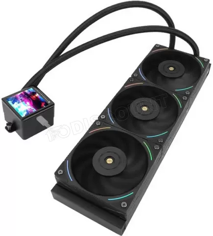 Photo de Kit Watercooling AIO Thermalright Frozen Vision RGB  - 360mm (Noir)