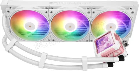 Photo de Kit Watercooling AIO Thermalright Frozen Warframe Pro Mew RGB - 360mm (Blanc)