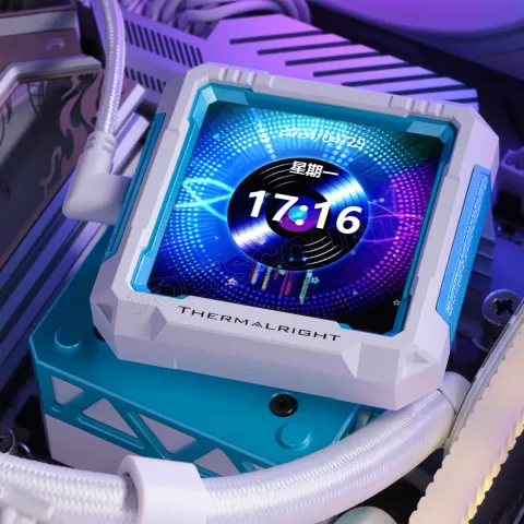 Photo de Kit Watercooling AIO Thermalright Frozen Warframe Pro RGB - 360mm (Blanc)
