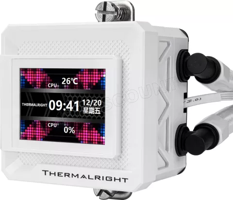 Photo de Kit Watercooling AIO Thermalright Frozen Warframe SE RGB - 240mm (Blanc)