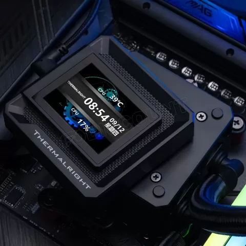 Photo de Kit Watercooling AIO Thermalright Frozen Warframe SE RGB - 240mm (Noir)