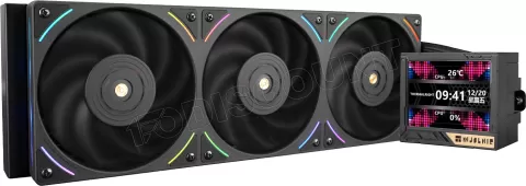 Photo de Kit Watercooling AIO Thermalright Mjolnir Vision UB Pro RGB - 360mm (Noir)
