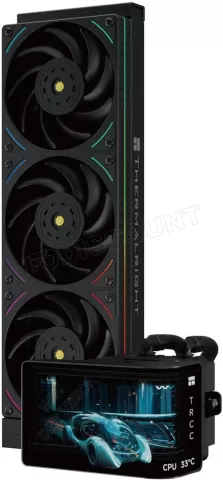Photo de Kit Watercooling AIO Thermalright Wonder Vision RGB - 360mm (Noir)