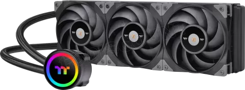 Photo de Kit Watercooling AIO Thermaltake ToughLiquid RGB - 360mm (Noir)
