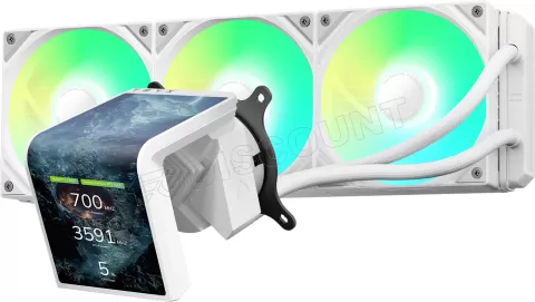 Photo de Kit Watercooling AIO Tryx Panorama SE - 360mm (Blanc)