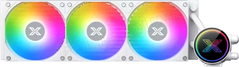 Photo de Kit Watercooling AIO Xigmatek Fenix II RGB - 360mm (Blanc)