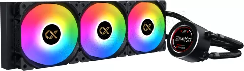 Photo de Kit Watercooling AIO Xigmatek Frozr-O II RGB - 360mm (Noir)