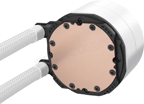 Photo de Kit Watercooling AIO Xigmatek Liquid Killer Digital RGB - 240mm (Blanc)