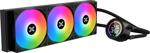 Photo de Kit Watercooling AIO Xigmatek Liquid Killer Digital RGB - 360mm (Noir)