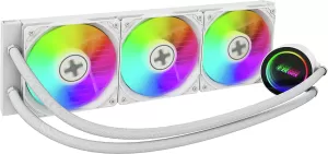 Photo de Kit Watercooling AIO Xilence Wak LiQuRizer LQ.G RGB - 360mm (Blanc)
