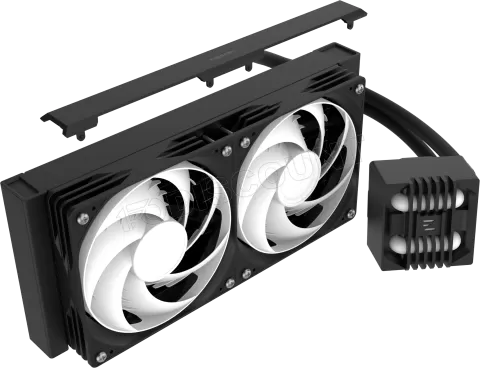 Photo de Kit Watercooling AIO Zalman ALPHA2 SE A24 ARGB - 240mm (Noir)