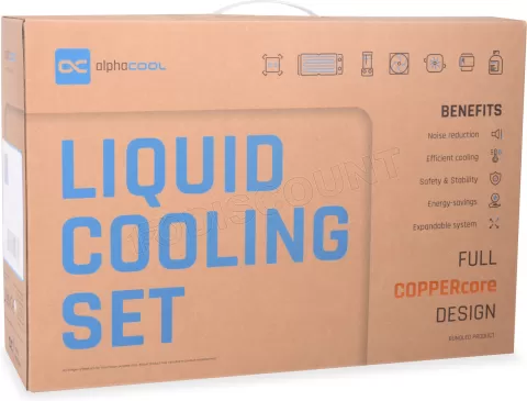 Photo de Kit Watercooling complet Alphacool Core Storm ST30 - 360mm (Noir)
