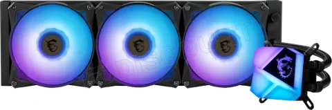 Photo de Kit Watercooling MSI Mag CoreLiquid C360 RGB (Noir)