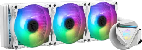 Photo de Kit Watercooling MSI Mag CoreLiquid R V2 RGB - 360mm (Blanc)