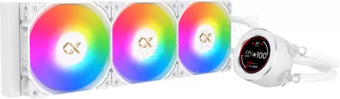 Photo de Kit Watercooling Xigmatek Frozr-O II RGB - 360mm (Blanc)