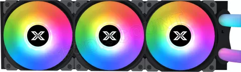 Photo de Kit Watercooling Xigmatek Neon Aqua RGB - 360mm (Noir)