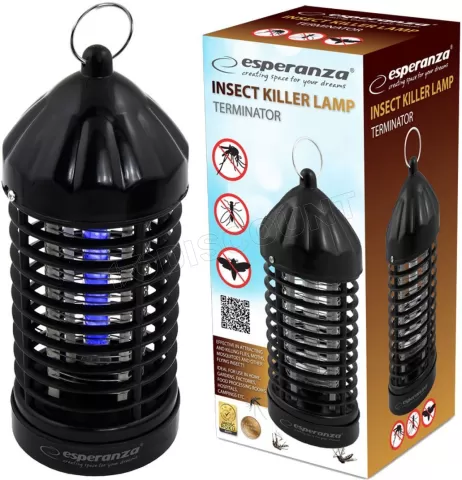 Photo de Lampe anti-insectes  Esperanza Terminator EHQ005 à LED et UV