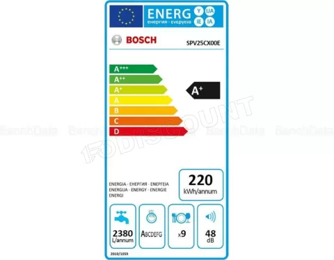 Photo de Lave-Vaisselle Bosch SPV25CX00E (Blanc)