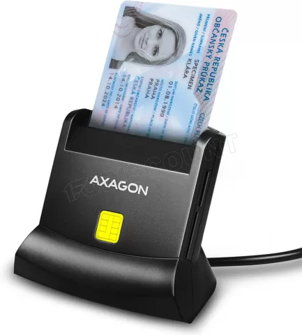 Photo de Lecteur de Cartes à puce Axagon CRE-SM2