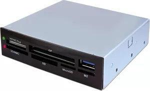 Photo de Lecteur de Cartes Connectland Interne 51 en 1 Interne USB 3.0 (Noir-Gris-Beige)