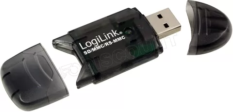 Photo de Lecteur de Cartes Externe LogiLink CR0007 SD/MMC vers USB 2.0