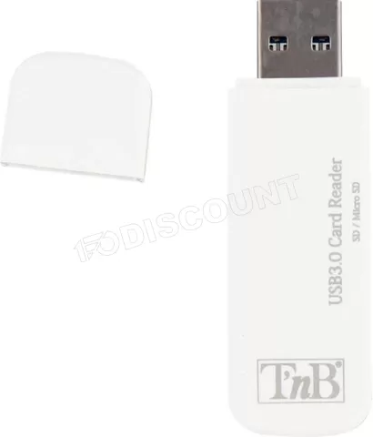 Photo de Lecteur de Cartes externe T'nB USB 3.0 (Blanc)