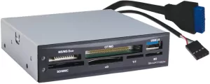 Photo de Lecteur de Cartes Smartteck 25 en 1 interne USB 3.0 + 1 port USB