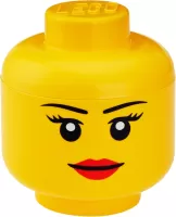 Photo de Lego 5006145 - Petite boîte de rangement : Tête de fille
