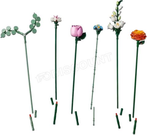 Photo de Lego Botanique 10342 Le joli bouquet de fleurs roses