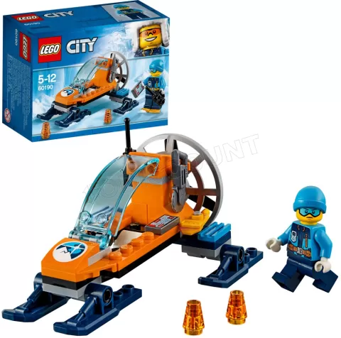 Photo de Lego City 60190 - L'aéroglisseur arctique