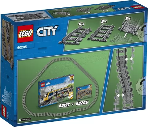 Photo de Lego City 60205 - Pack de rails