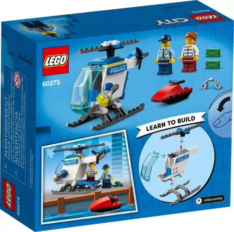 Photo de Lego City 60275 - L'hélicoptère de la police