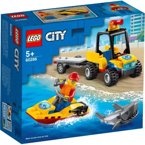 Photo de Lego City 60286 - Le Tout-Terrain de secours de la plage